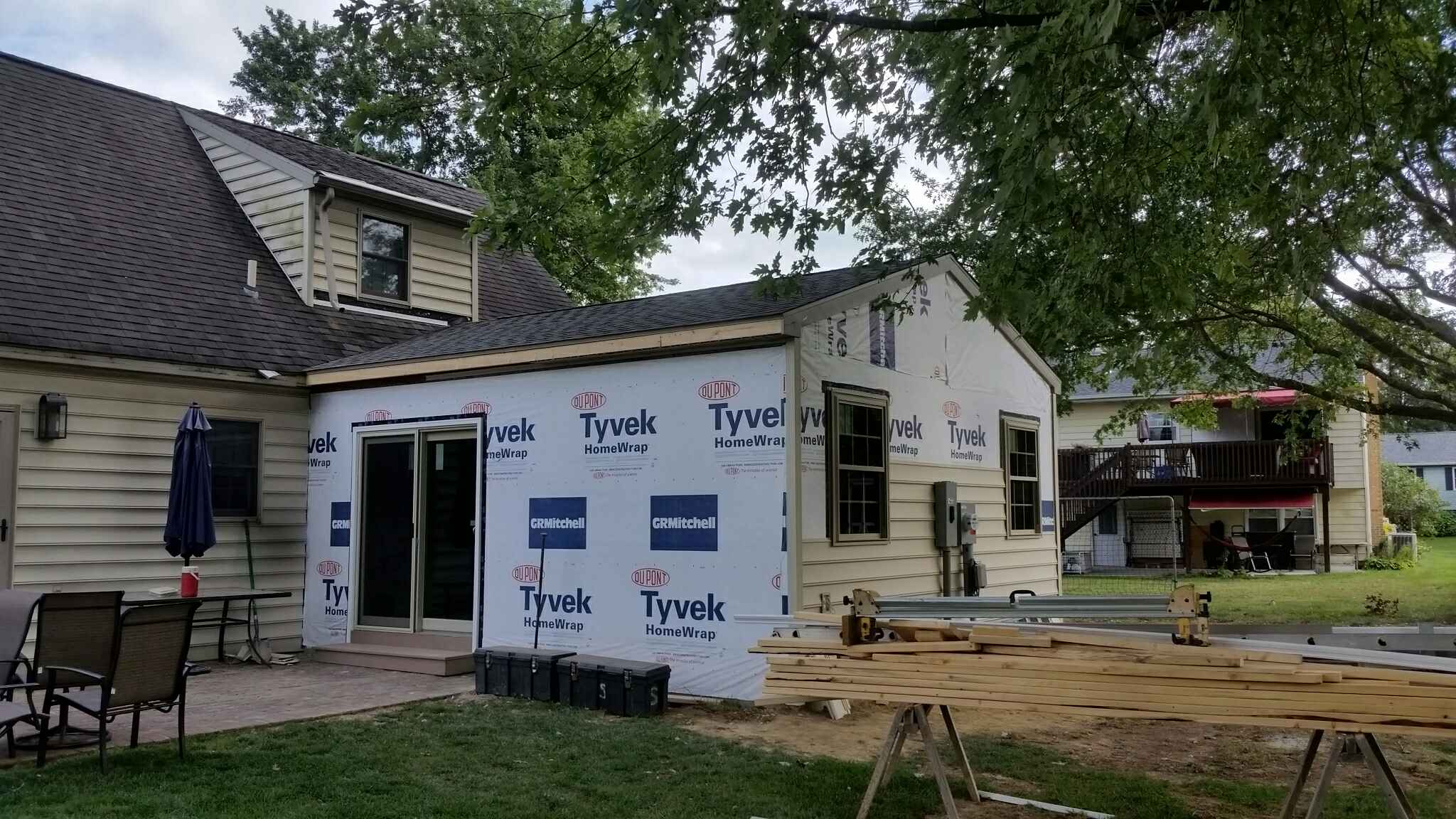 EXTERIOR PHOTO ROOM ADDITION