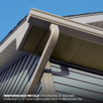 Performance Metals Sectional 5 Inch Gutter Siding